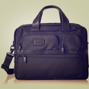 Alpha 2 Expandable Organizer Laptop Brief